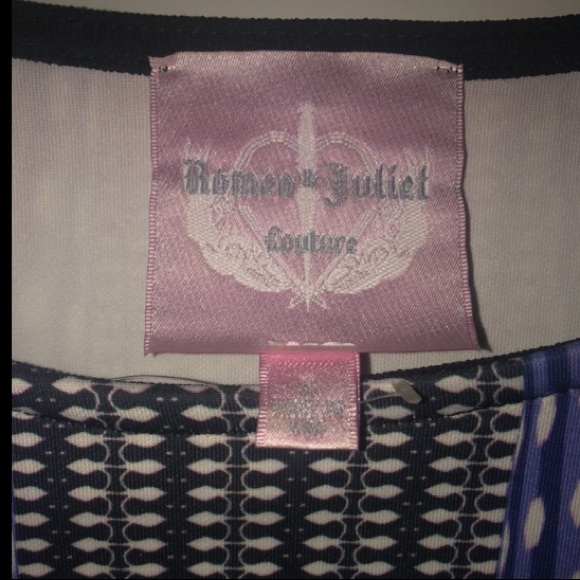 Romeo & Juliet Couture Unique Polyester Mini Dress - Picture 3 of 3